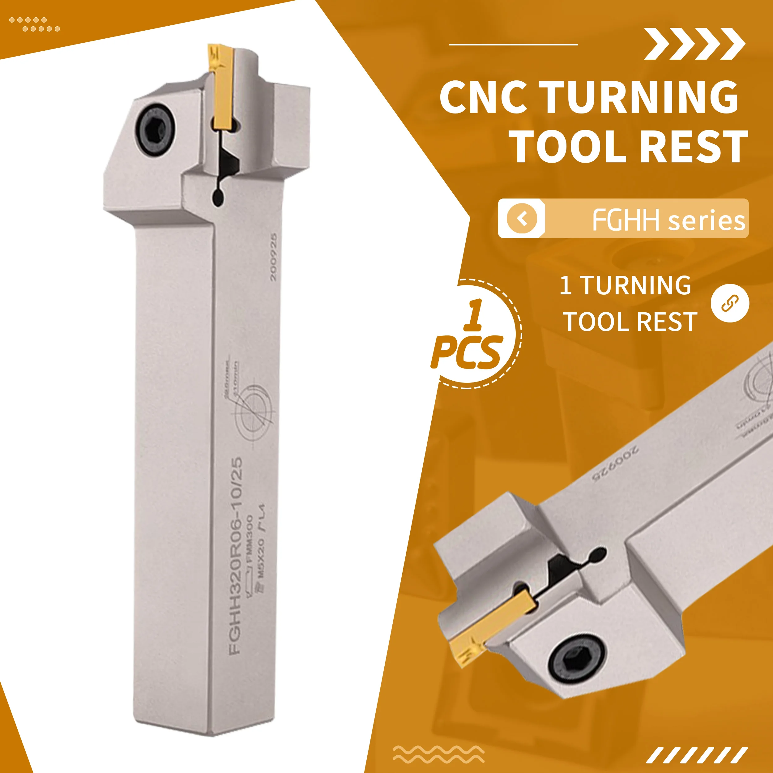 FGHH320R06 FGHH325R CNC Machining Lathe Groove Tools Holder Small Diameter Spring Steel Strong Cutting High Hardness Shock Proof
FGHH320R06 FGHH325R CNC Machining Lathe Groove Tools Holder Small Diameter Spring Steel Strong Cutting High Hardness Shock Proof