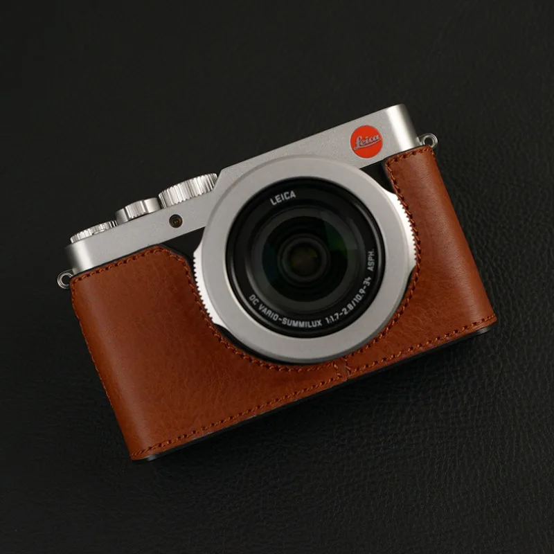 

Высококачественная Обложка для фотоаппарата ручной работы из натуральной кожи, чехол для Leica чехол typ 109