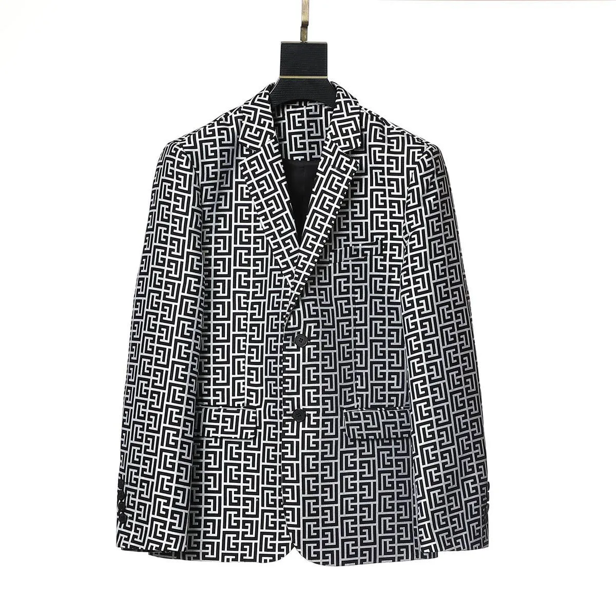 Tailored Male Formal Blazer Party Wear Trend Brand Fashion Black White Striped Coat Wedding Dress Men Clothing Americana Jacket
Tailored Male Formal Blazer Party Wear Trend Brand Fashion Black White Striped Coat Wedding Dress Men Clothing Americana Jacket