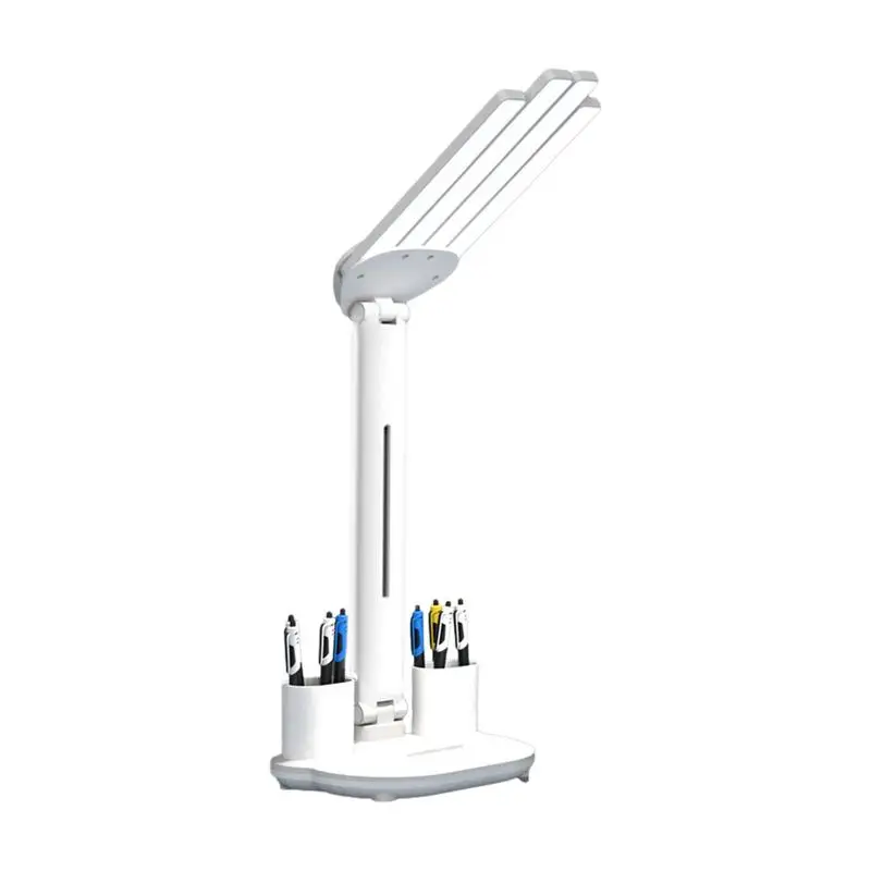LED Desk Light USB Charging Reading Table Lamp Reading Light Desktop Lamp Folding Dimmable Adjustable With 2 Pen Holders
LED Desk Light USB Charging Reading Table Lamp Reading Light Desktop Lamp Folding Dimmable Adjustable With 2 Pen Holders