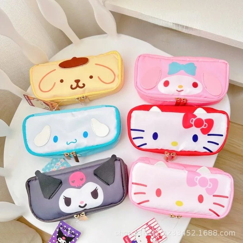 Kawaii Sanrio Hello Kitty My Melody Kuromi Stationery Pencil Case Oxford Cloth Kid Pencil Case Gift Girls Cosmetic Storage Bag
Kawaii Sanrio Hello Kitty My Melody Kuromi Stationery Pencil Case Oxford Cloth Kid Pencil Case Gift Girls Cosmetic Storage Bag