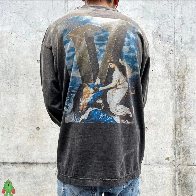 American Streetwear Saint Michael Long Sleeve T Shirts Men Women SAINT Pullovers
American Streetwear Saint Michael Long Sleeve T Shirts Men Women SAINT Pullovers