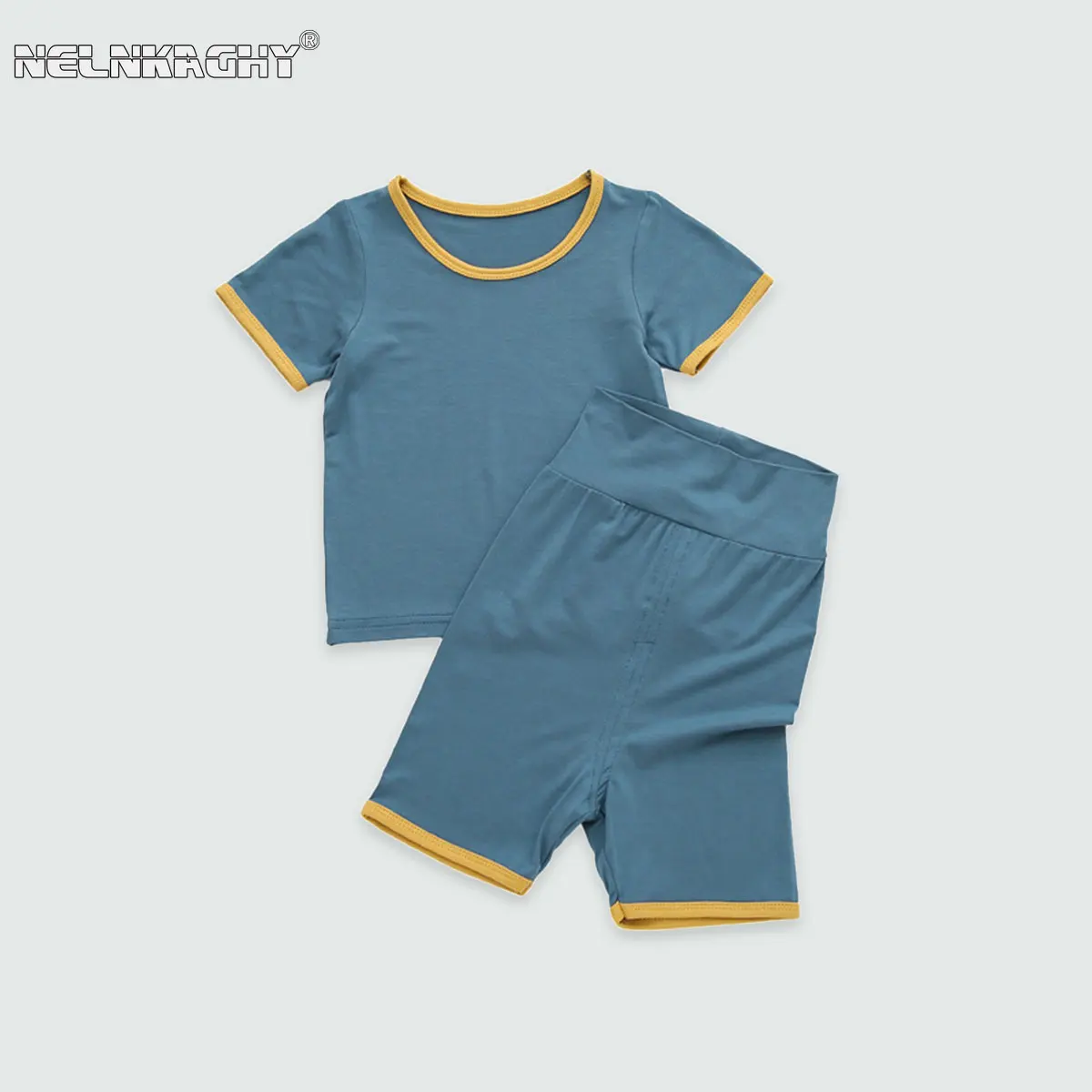 Summer Infant Baby Girls Boys Patch Modal Top T-shirts+Protecting Stomach Shorts Kids Children Clothing Toddler Pajamas Set
Summer Infant Baby Girls Boys Patch Modal Top T-shirts+Protecting Stomach Shorts Kids Children Clothing Toddler Pajamas Set