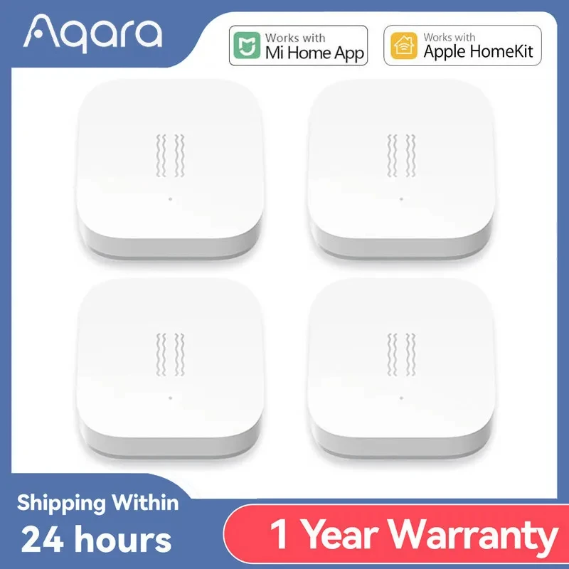 Умный датчик вибрации Aqara Zigbee, датчик движения и удара со встроенным гироскопом, работает с приложением Mi Home Mijia Homekit
Умный датчик вибрации Aqara Zigbee, датчик движения и удара со встроенным гироскопом, работает с приложением Mi Home Mijia Homekit