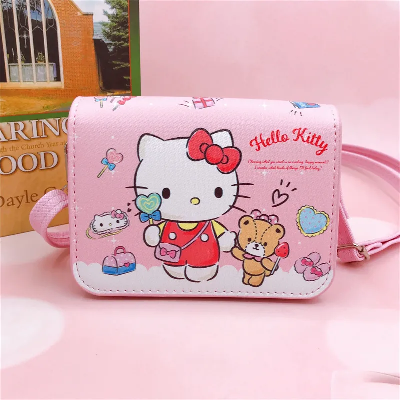 Sanrio Hello Kitty Children's Shoulder Bag Original Cartoon Anime Double-sided Printed Girl Mini Messenger Bag Handbag Gift
Sanrio Hello Kitty Children's Shoulder Bag Original Cartoon Anime Double-sided Printed Girl Mini Messenger Bag Handbag Gift