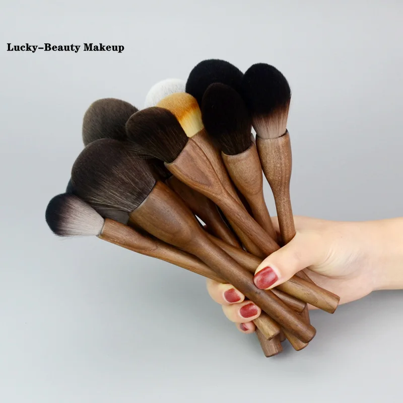 Lucky Beauty Large Soft Brush for Makeup, Overall Finish Adjustment, Wooden Handle, Color Tool, Walnut Cosmetics
Lucky Beauty Large Soft Brush for Makeup, Overall Finish Adjustment, Wooden Handle, Color Tool, Walnut Cosmetics