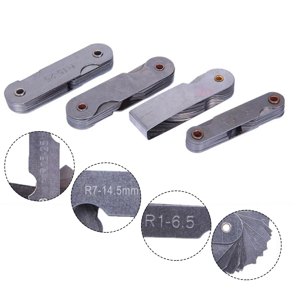 Radius Template R Gauge Radius Gauge Plate Fillet Gauge Measuring Tool Analysis Instrument Accessory Parts 3 Style To Choose
Radius Template R Gauge Radius Gauge Plate Fillet Gauge Measuring Tool Analysis Instrument Accessory Parts 3 Style To Choose
