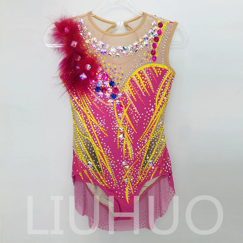LIUHUO Rhythmic Gymnastics Leotard Competitive Cheerleading Performance For Children
LIUHUO Rhythmic Gymnastics Leotard Competitive Cheerleading Performance For Children