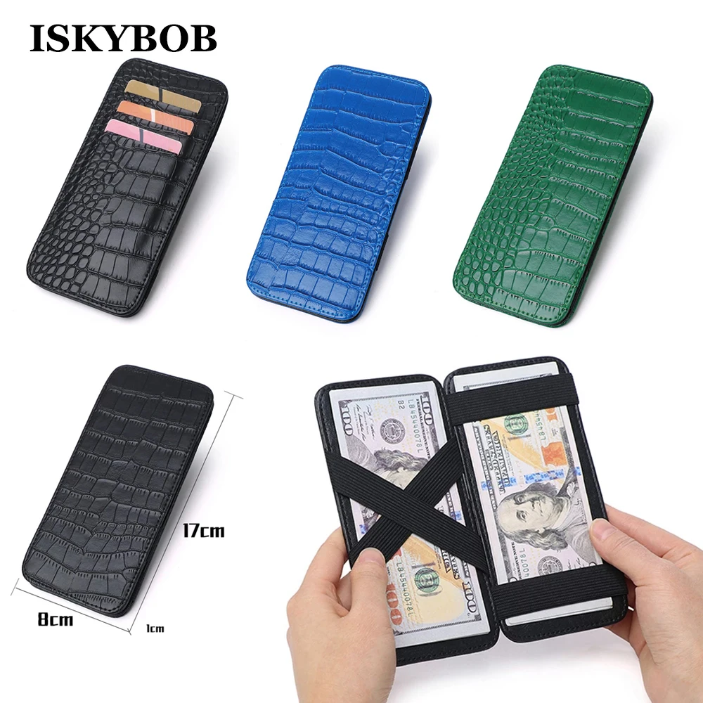 Passport Cover Trendy Korean Style Long Crocodile Pattern Wallet Card Holder Portable Temperament Large Capacity Men'S Wallet
Passport Cover Trendy Korean Style Long Crocodile Pattern Wallet Card Holder Portable Temperament Large Capacity Men'S Wallet