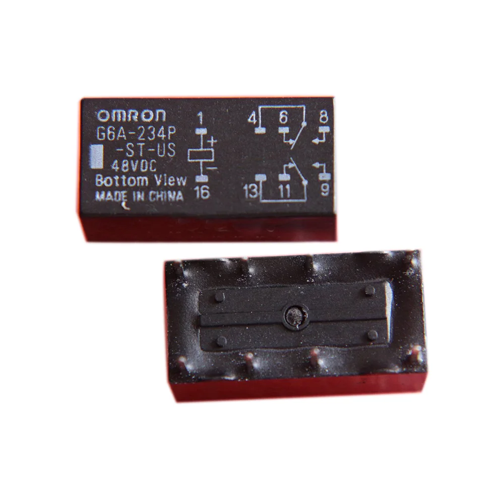 5PCS/LOT 100%Original New Relay G6A-234P-ST-US-5VDC G6A-234P-ST-US-12VDC G6A-234P-ST-US-24VDC G6A-234P-ST-US 48VDC 8PIN 1A
5PCS/LOT 100%Original New Relay G6A-234P-ST-US-5VDC G6A-234P-ST-US-12VDC G6A-234P-ST-US-24VDC G6A-234P-ST-US 48VDC 8PIN 1A