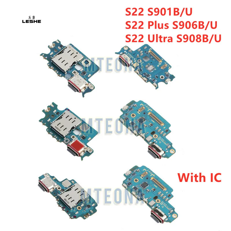 100% Original USB Charger Charging Port Dock Connector Board Flex Cable For Samsung S22 Plus Ultra S908B S908U S901B S901U S906B
100% Original USB Charger Charging Port Dock Connector Board Flex Cable For Samsung S22 Plus Ultra S908B S908U S901B S901U S906B