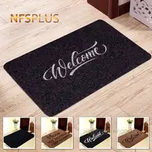 Embroidered Welcome Door Mat Carpet 40x60cm Polyester TPR Rubber Anti-Slip Hallway Floor Mats Home Decorative Entrance Doormat
Embroidered Welcome Door Mat Carpet 40x60cm Polyester TPR Rubber Anti-Slip Hallway Floor Mats Home Decorative Entrance Doormat