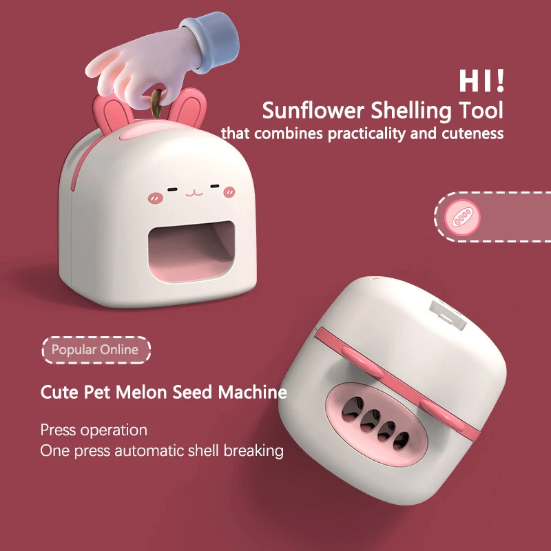 

Lazy Man Sunflower Shelling Tool Automatic Sunflower Seed Peeling Machine Opener Nutcracker Walnut Electric Melon Seed Peeler