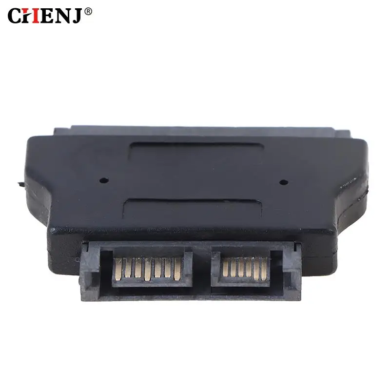 Переходник SATA22Pin на 13Pin Slim SATA 7 + 15 серии ATA Female на 7 + 6 Male
Переходник SATA22Pin на 13Pin Slim SATA 7 + 15 серии ATA Female на 7 + 6 Male