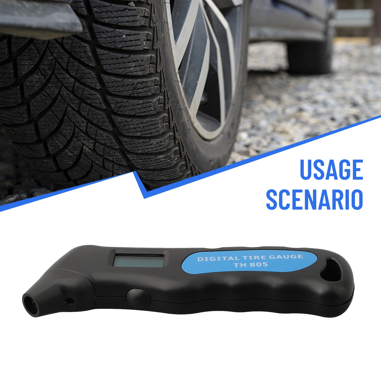 Durable Tire Pressure Guage Tyre Gauge 0-100 PSI 1PC 1x Accessory Car Easy To Read For Digital Bike Truck Auto LCD Meter Tester
Durable Tire Pressure Guage Tyre Gauge 0-100 PSI 1PC 1x Accessory Car Easy To Read For Digital Bike Truck Auto LCD Meter Tester