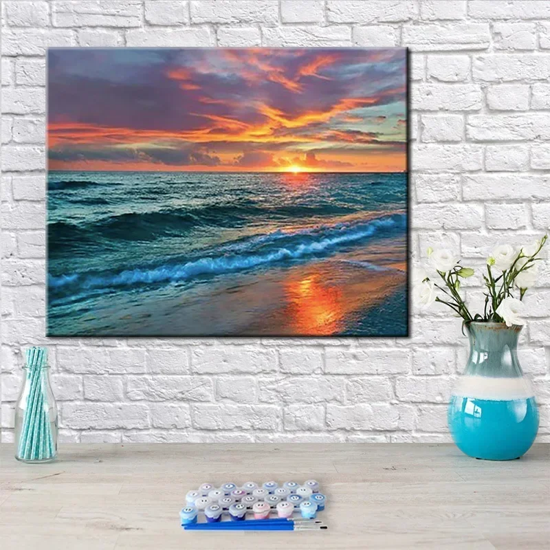 Tulip DIY Digital Oil Painting, Acrylic Flower Painting, Hand-Filled Landscape, Explosion, 22323
Tulip DIY Digital Oil Painting, Acrylic Flower Painting, Hand-Filled Landscape, Explosion, 22323