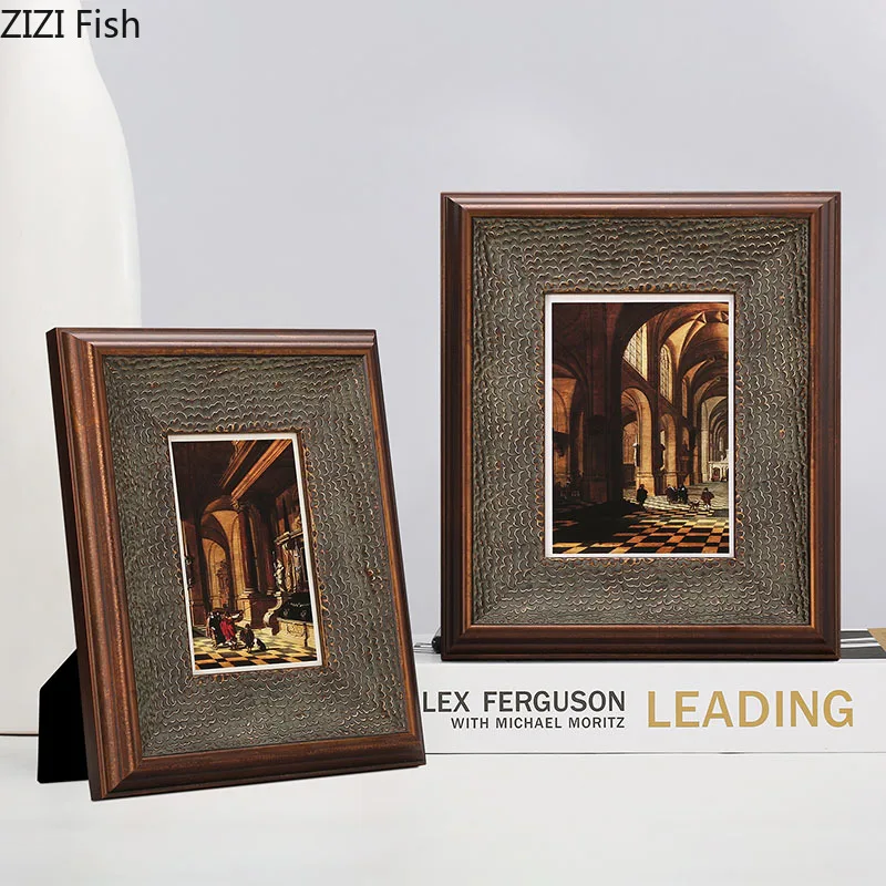 Retro Solid Wood Photo Frame 6/7 Inch Picture Frames Figures Portrait Framed Art Vintage Home Decor Room Aesthetics Decoration
Retro Solid Wood Photo Frame 6/7 Inch Picture Frames Figures Portrait Framed Art Vintage Home Decor Room Aesthetics Decoration