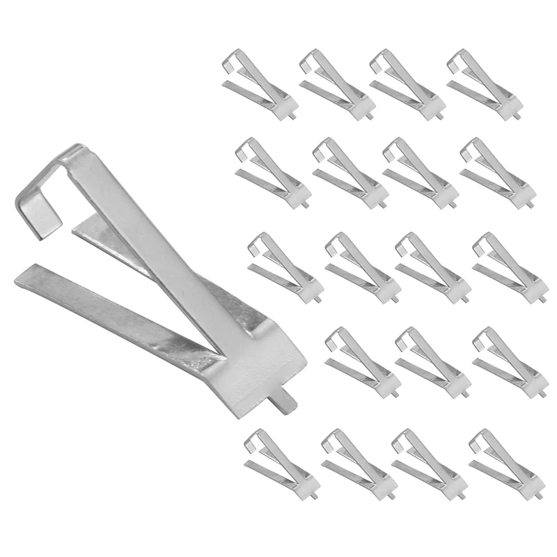 

20Pcs Glass Bed Spring Turn Clips For Creality Ender 3 Pro Ender 3S, Ender 5 Pro, CR-20 PRO, CR-10S Pro 3D Printer