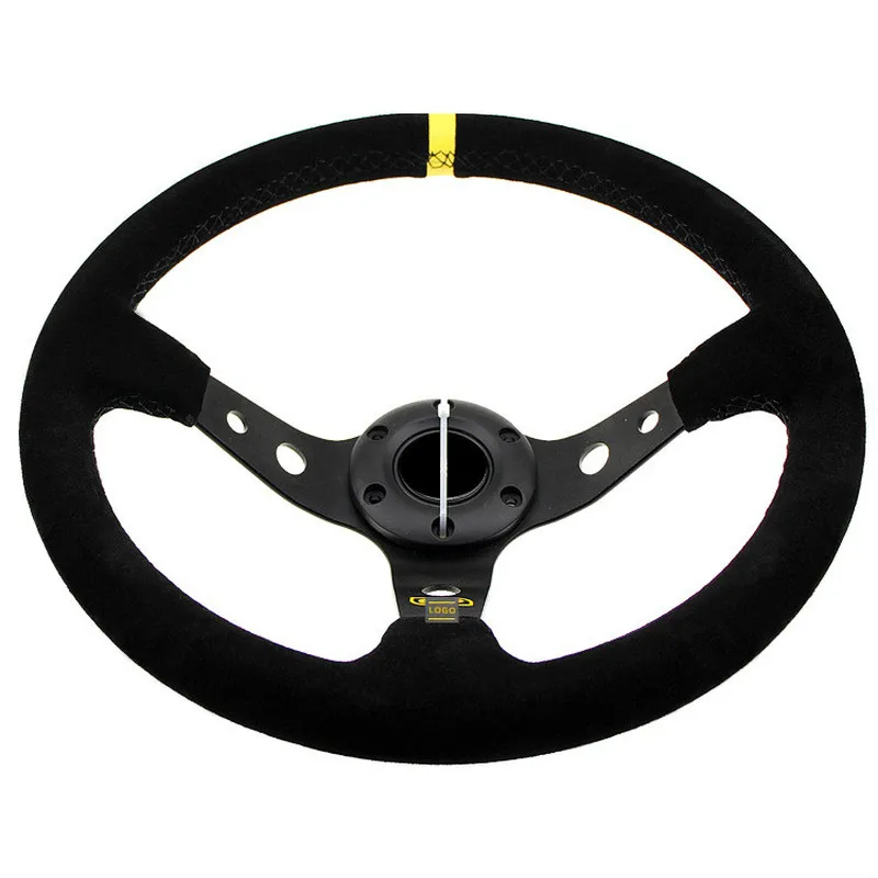 Automobile Refitted OM* Sports Frosted Leather 14 Inch 350MM Imitation Racing Universal Steering Wheel
Automobile Refitted OM* Sports Frosted Leather 14 Inch 350MM Imitation Racing Universal Steering Wheel
