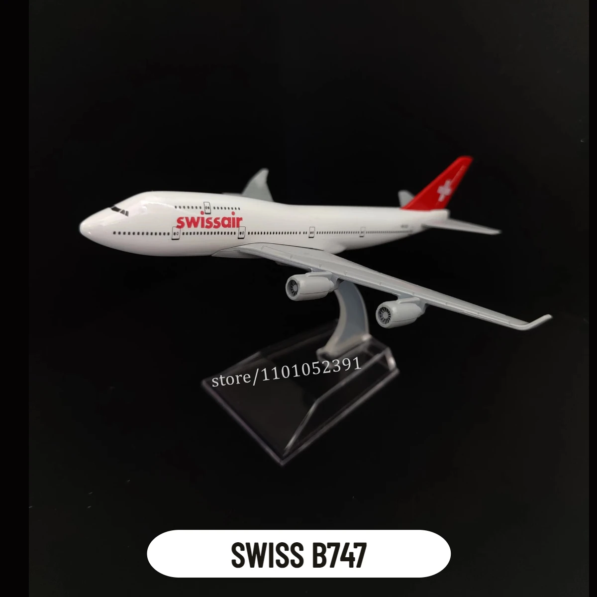 Scale 1:400 Metal Aircraft Replica 15cm Air SWISS B747 Airplane Diecast Model Plane Aviation Collectible Miniature Gift Toy
Scale 1:400 Metal Aircraft Replica 15cm Air SWISS B747 Airplane Diecast Model Plane Aviation Collectible Miniature Gift Toy