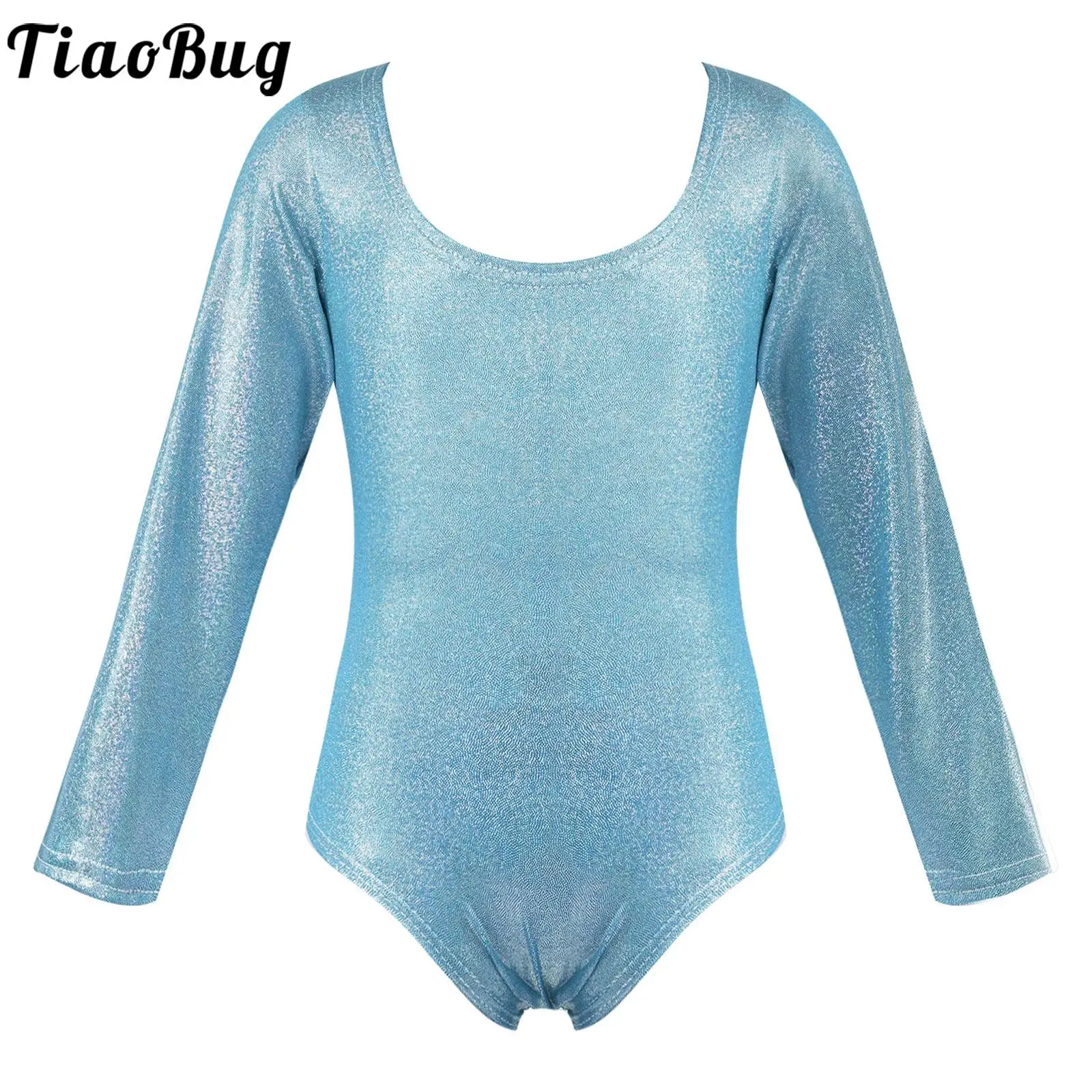 Kids Girls Sport Jumpsuit Scoop Neck Long Sleeve Sparkly Leotard Bodysuit for Gymnastic Yoga Ballet Dance Athletics Performance
Kids Girls Sport Jumpsuit Scoop Neck Long Sleeve Sparkly Leotard Bodysuit for Gymnastic Yoga Ballet Dance Athletics Performance