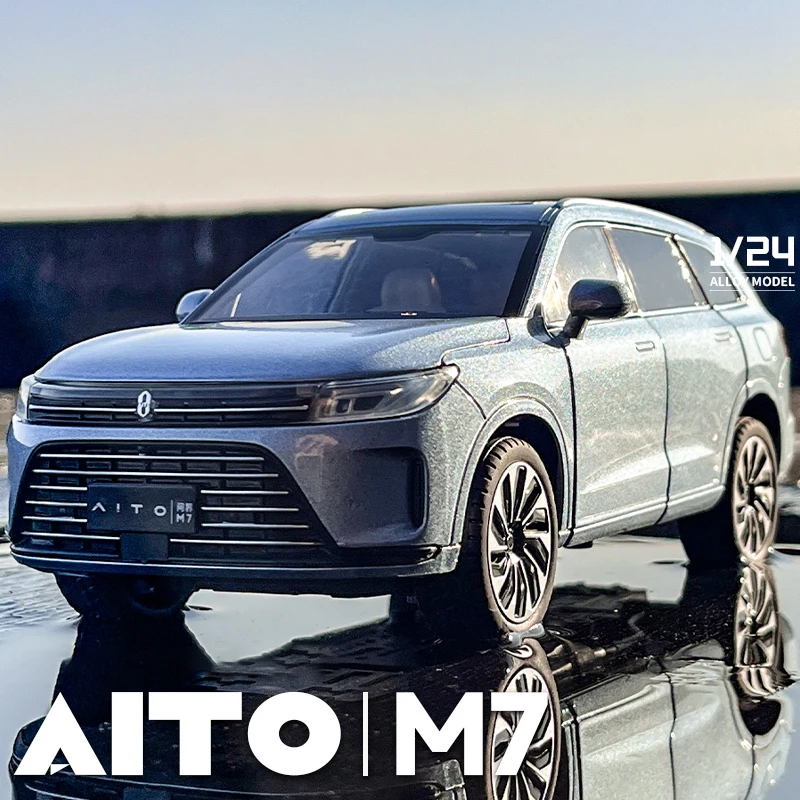 Внедорожник AITO M7 из сплава в масштабе 1:24, Игрушечная модель автомобиля из металлического сплава, детская игрушка, коллекционные предметы, подарок на день рождения
Внедорожник AITO M7 из сплава в масштабе 1:24, Игрушечная модель автомобиля из металлического сплава, детская игрушка, коллекционные предметы, подарок на день рождения