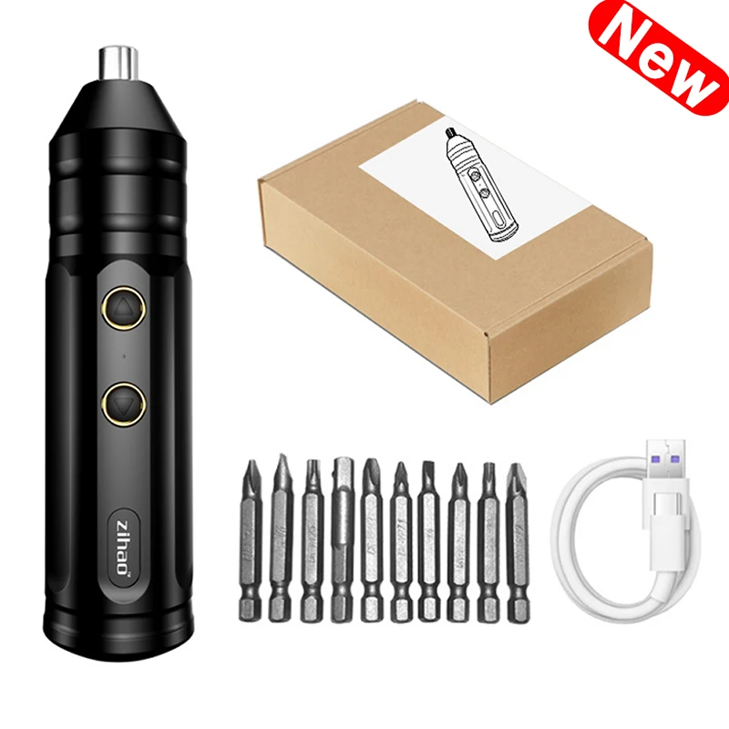 2023 New Cordless Electric Screwdriver Rechargeable Lithium Battery Mini Drill 3.7V Power Tools Set Household Maintenance Repair
2023 New Cordless Electric Screwdriver Rechargeable Lithium Battery Mini Drill 3.7V Power Tools Set Household Maintenance Repair
