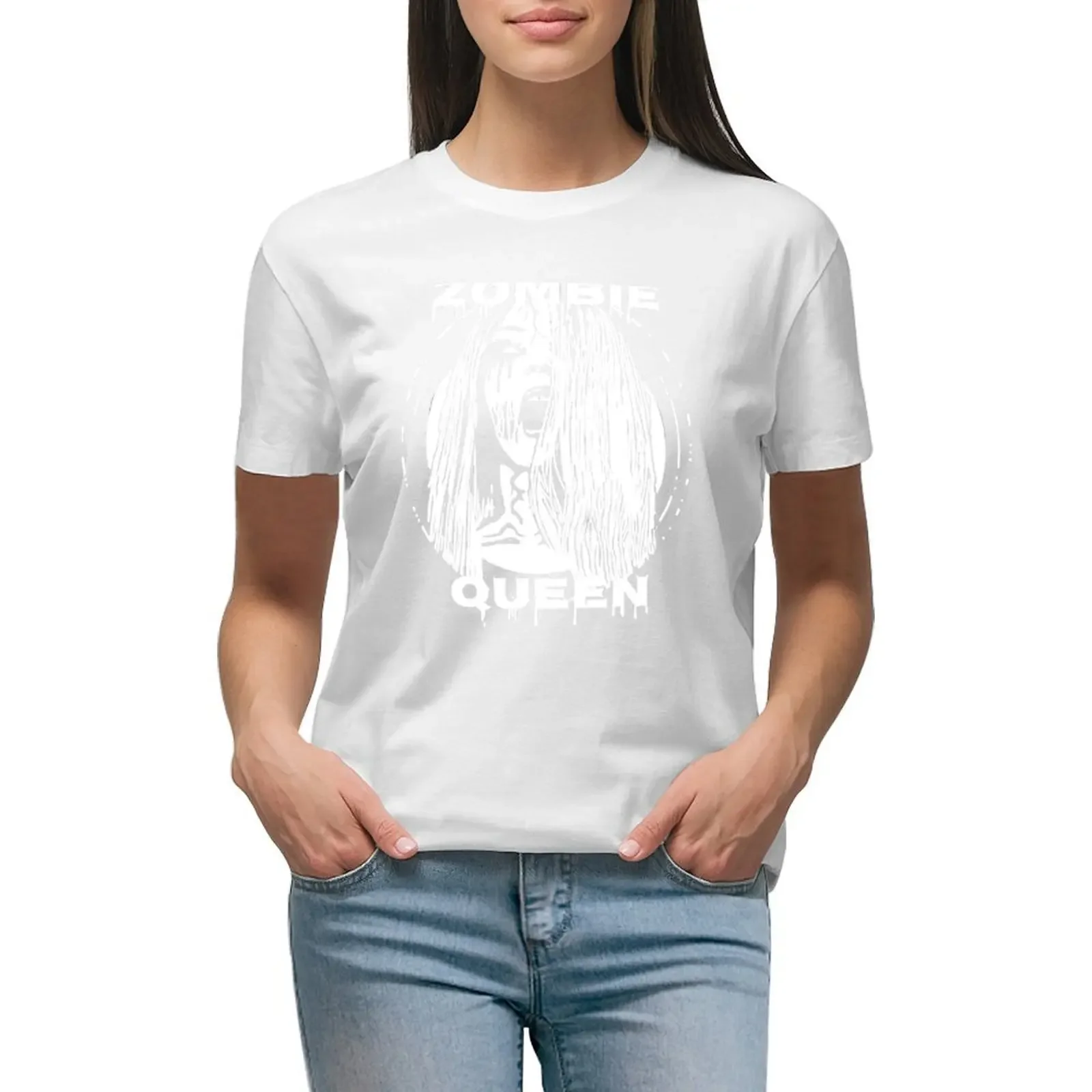 Ghost inspired ZOMBIE QUEEN T-shirt kawaii clothes lady clothes cute tops Woman fashion
Ghost inspired ZOMBIE QUEEN T-shirt kawaii clothes lady clothes cute tops Woman fashion