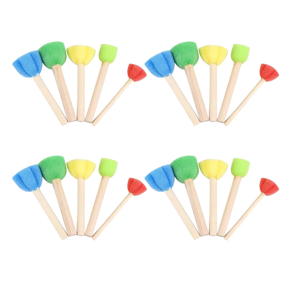 20 Pcs Sponge Stamp Stencil Brush Foam Paint Kids Toddler for Painting Wood Child
20 Pcs Sponge Stamp Stencil Brush Foam Paint Kids Toddler for Painting Wood Child