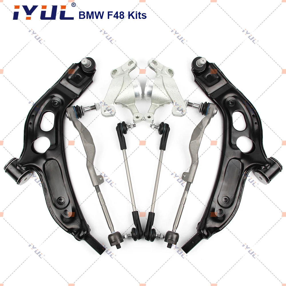 Control Arm Ball Joint Stabilizer Link Tie Rod Kits For BMW X1 X2 1 2 Series F48 F49 F40 F44 F45 F46 F39 MINICooper F54 F60
Control Arm Ball Joint Stabilizer Link Tie Rod Kits For BMW X1 X2 1 2 Series F48 F49 F40 F44 F45 F46 F39 MINICooper F54 F60