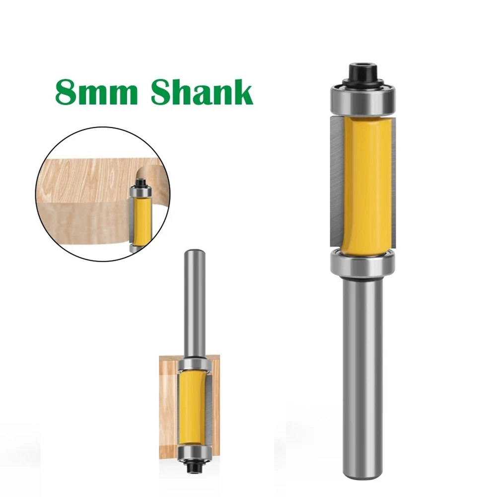Enhance Your Woodworking Projects with 8mm Shank Double Bearing Pattern Flush Straight Trim Router Bit Carbide Flush
Enhance Your Woodworking Projects with 8mm Shank Double Bearing Pattern Flush Straight Trim Router Bit Carbide Flush