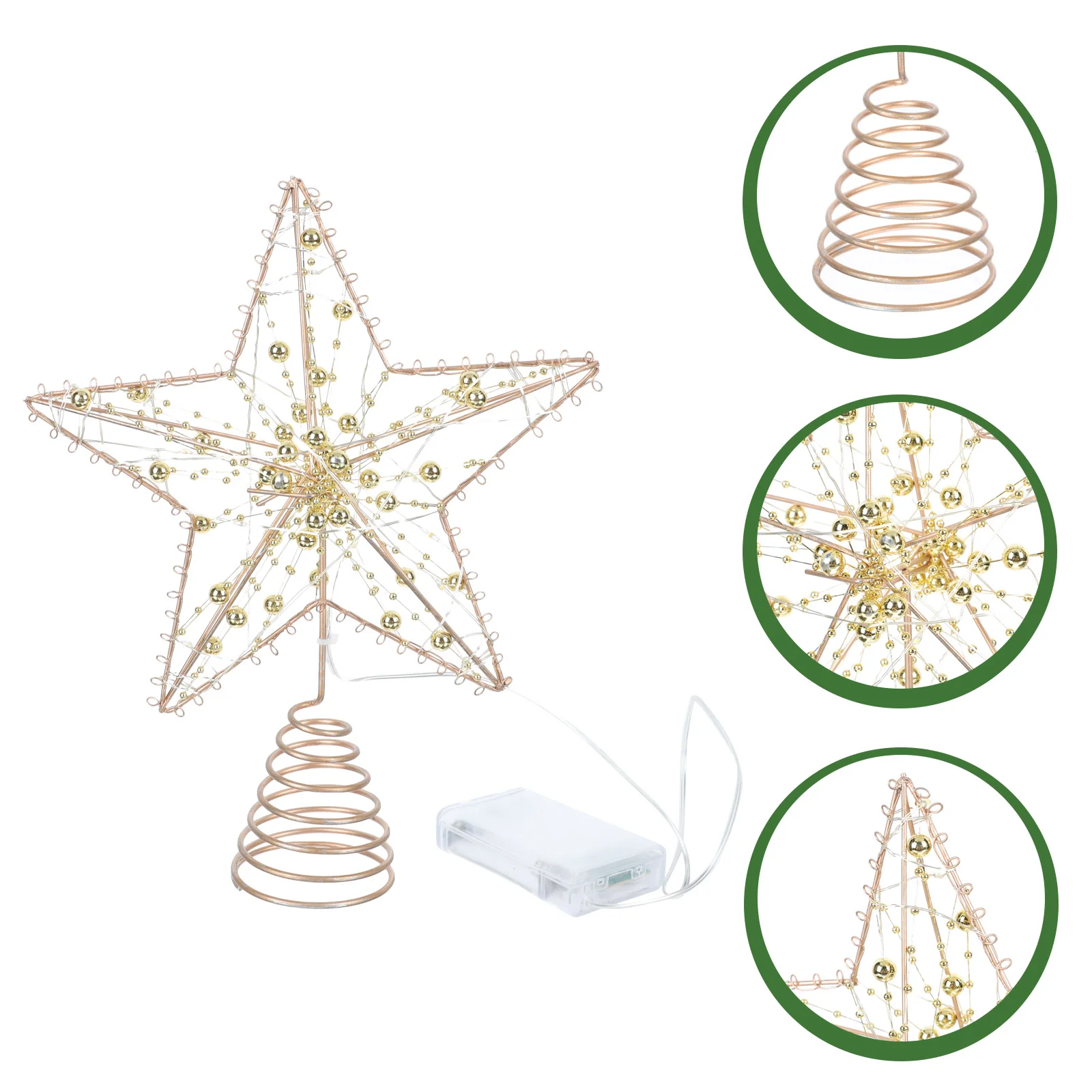 Tree Top Star Festival Adornment Rustic Decor Pentagram Christmas Ornament Iron Treetop Craft LED
Tree Top Star Festival Adornment Rustic Decor Pentagram Christmas Ornament Iron Treetop Craft LED