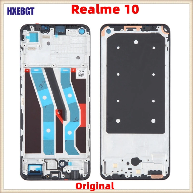 

Передняя рамка ЖК-дисплея для Realme 10 4G RMX3630 корпус передней рамки средняя рамка Шасси Запчасти для ремонта смартфона