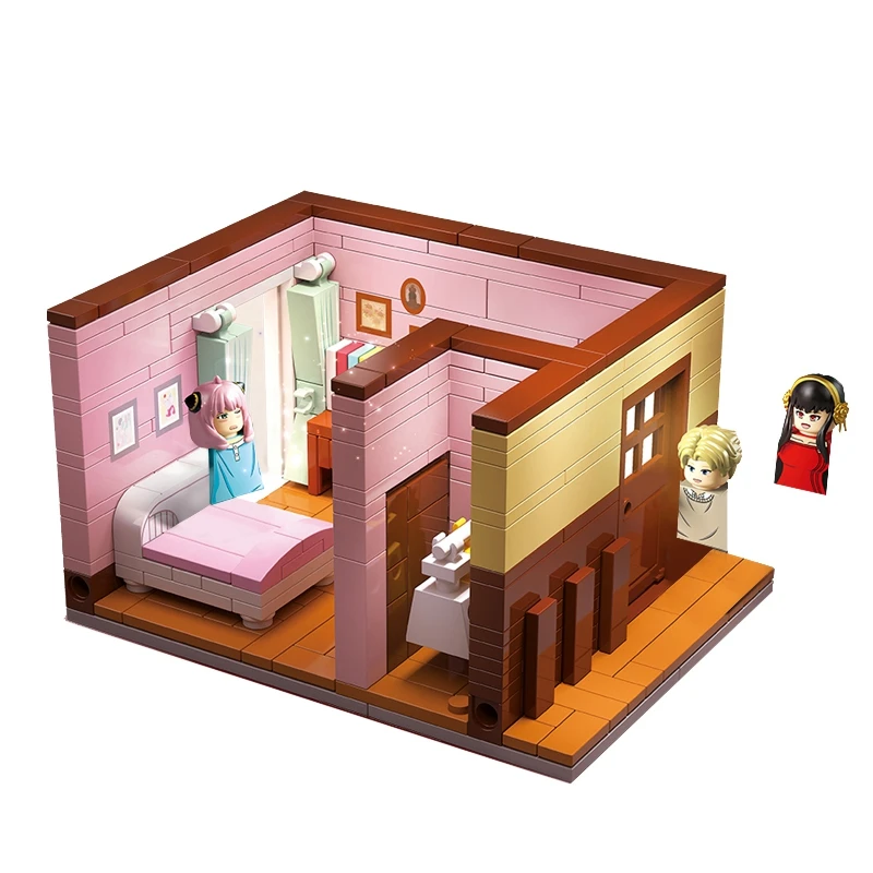 Игрушки для мальчиков и девочек MOC, аниме, шпионская фигурка семьи X, подделка, набор экшн-моделей для гостиной, набор блоков, рождественский подарок, детские игрушки для мальчиков
Игрушки для мальчиков и девочек MOC, аниме, шпионская фигурка семьи X, подделка, набор экшн-моделей для гостиной, набор блоков, рождественский подарок, детские игрушки для мальчиков