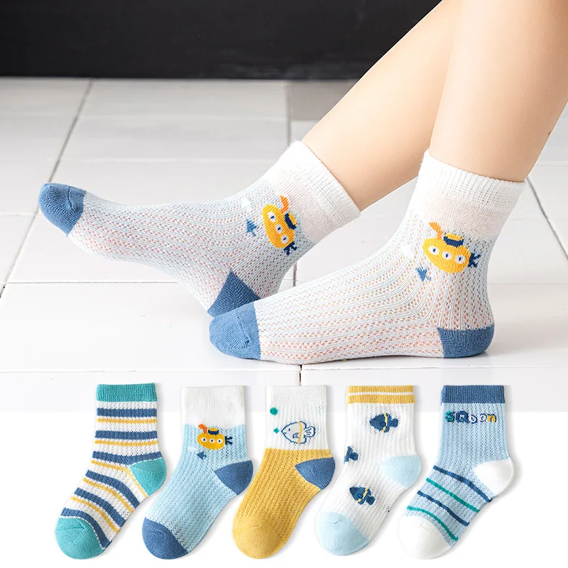 5 Pairs/Lot New Baby Cute Boys Girls Spring Summer Mesh Cotton Children Socks Pattern For Kids Toddler Accessories
5 Pairs/Lot New Baby Cute Boys Girls Spring Summer Mesh Cotton Children Socks Pattern For Kids Toddler Accessories