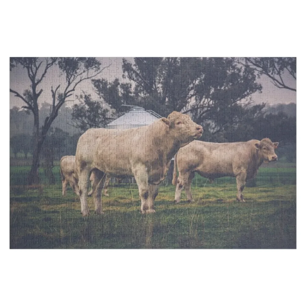 

The Charolais Jigsaw Puzzle Woodens For Adults Woods For Adults Baby Toy Personalized Gift Puzzle