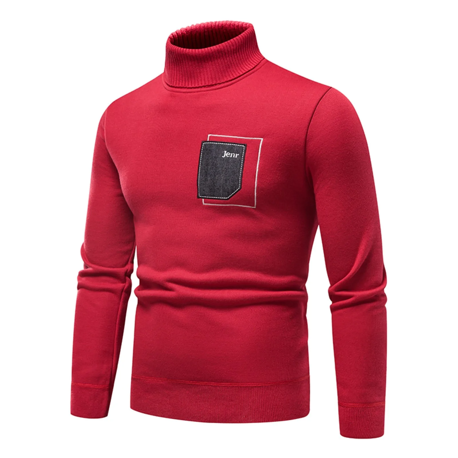 High Quality Mens Turtleneck Sweaters Pullover Solid Color Knitted Sweater Men Casual Pullovers Autumn Winter Warm Knitwear Man
High Quality Mens Turtleneck Sweaters Pullover Solid Color Knitted Sweater Men Casual Pullovers Autumn Winter Warm Knitwear Man