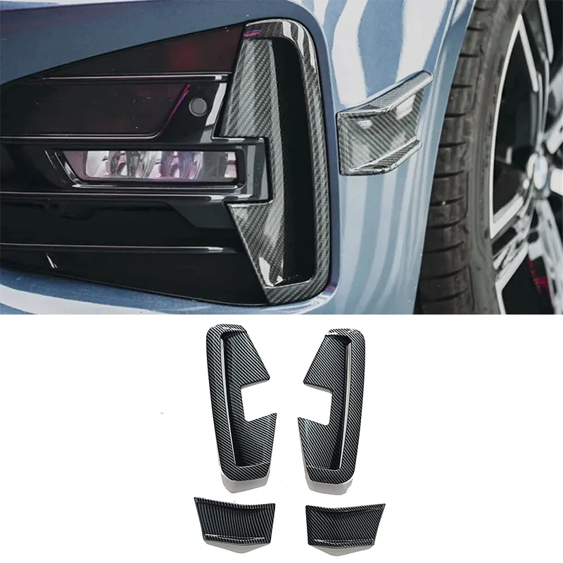 Carbon Look Car Front Air Vent Cover Fins Fender For BMW 4 Series G22 G23 G26 M440i M-Sport 2021-2023 Car Accessories
Carbon Look Car Front Air Vent Cover Fins Fender For BMW 4 Series G22 G23 G26 M440i M-Sport 2021-2023 Car Accessories