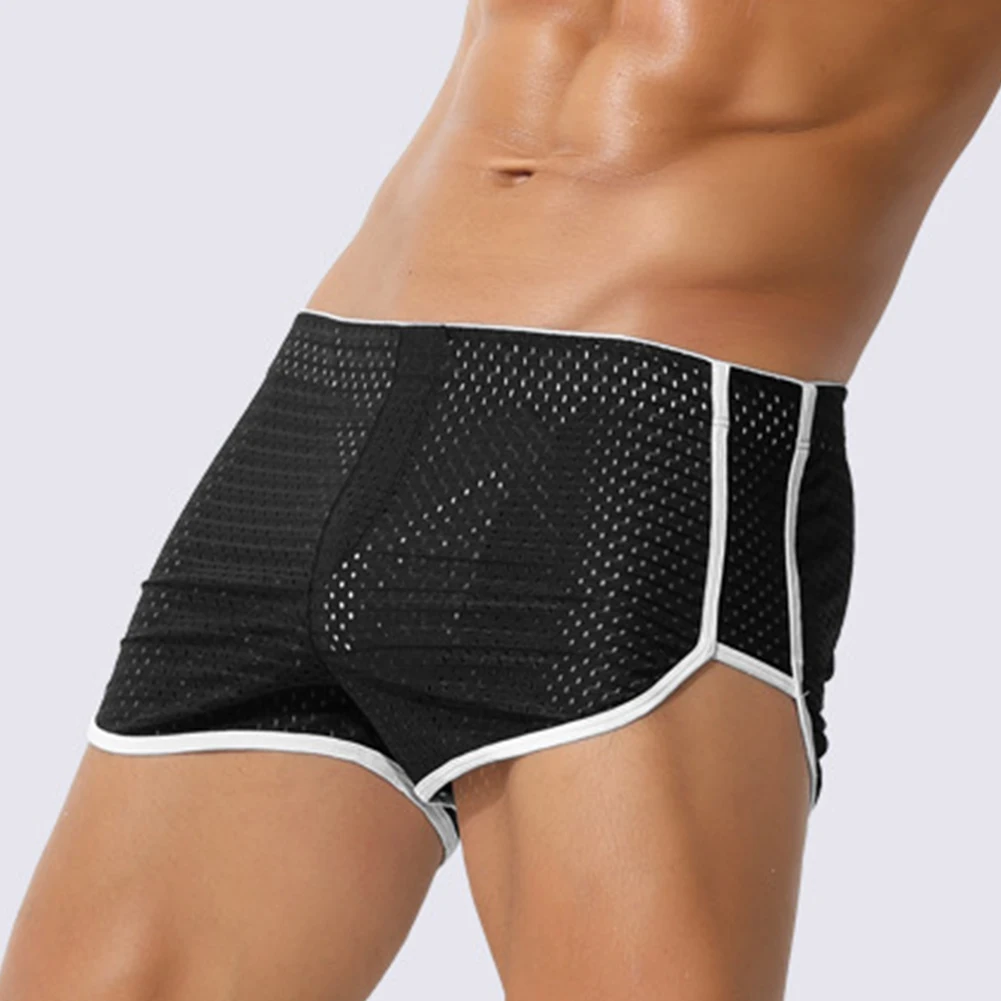 Men Boxer Sexy Mesh Sports Shorts Pajamas Lightweight Breathable Arrow Pants Solid Briefs Large Size Casual Loose Swimwear
Men Boxer Sexy Mesh Sports Shorts Pajamas Lightweight Breathable Arrow Pants Solid Briefs Large Size Casual Loose Swimwear