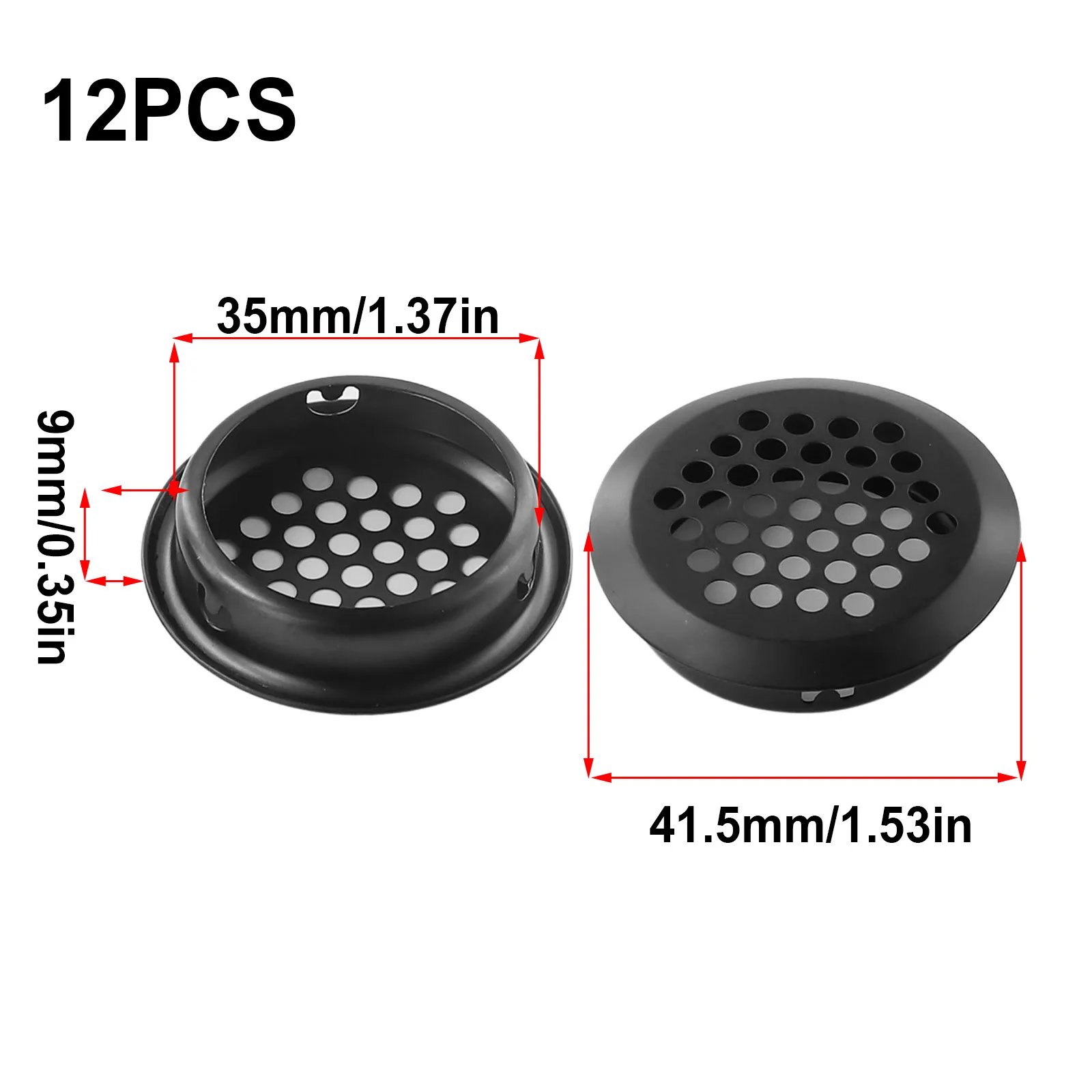 Ventilation Grilles Air Vent Holes Durable Home Improvement Louver Hole Mesh Vents Soffit Stainless Steel 12pcs
Ventilation Grilles Air Vent Holes Durable Home Improvement Louver Hole Mesh Vents Soffit Stainless Steel 12pcs