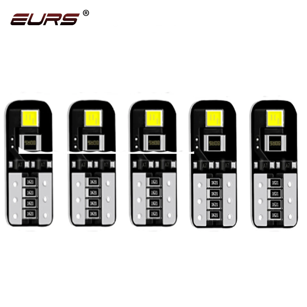 EURS T10 W5W Canbus 2835 2Smd LED Bulbs Car Interior Map Lmap Reading Light License Plate Auto Signal Lights white 12V 6000K
EURS T10 W5W Canbus 2835 2Smd LED Bulbs Car Interior Map Lmap Reading Light License Plate Auto Signal Lights white 12V 6000K