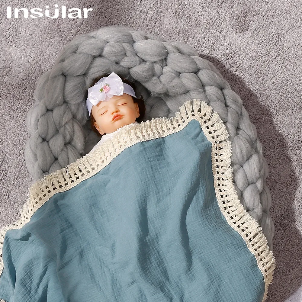 baby tassel children's gauze wrapping towel newborn bath towel baby cover blanket baby swaddle newborn
baby tassel children's gauze wrapping towel newborn bath towel baby cover blanket baby swaddle newborn