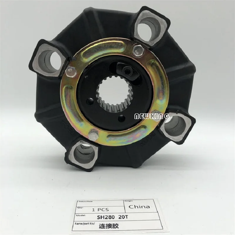 High quality Hydraulic Coupling SH280 20T Shaft Coupling Hydraulic pump connection adhesive
High quality Hydraulic Coupling SH280 20T Shaft Coupling Hydraulic pump connection adhesive