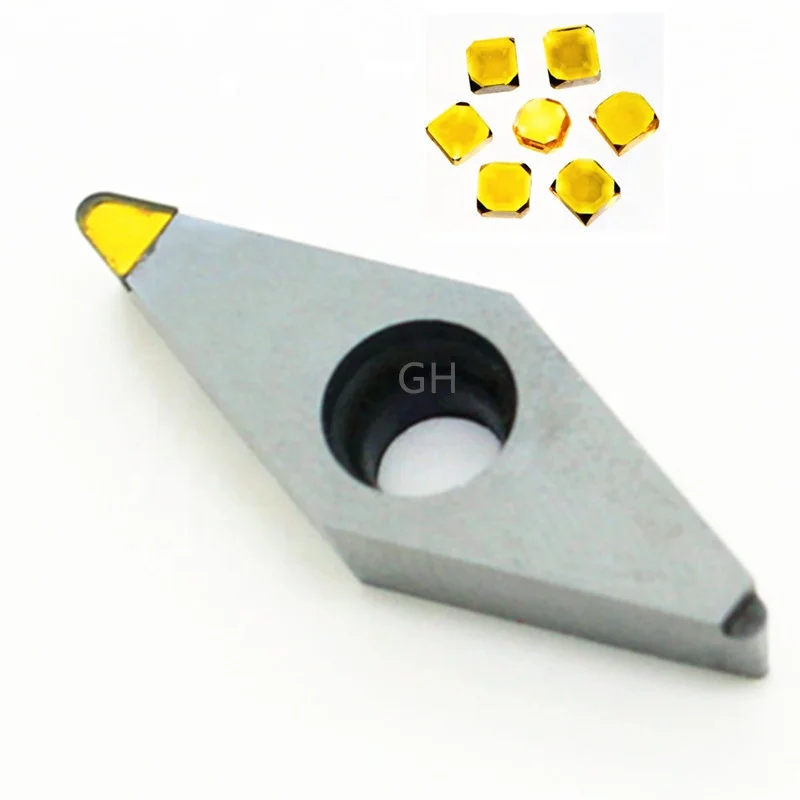 High gloss Monocrystalline diamond turning tools Single crystal diamond MCD inserts for aluminum copper plastic
High gloss Monocrystalline diamond turning tools Single crystal diamond MCD inserts for aluminum copper plastic