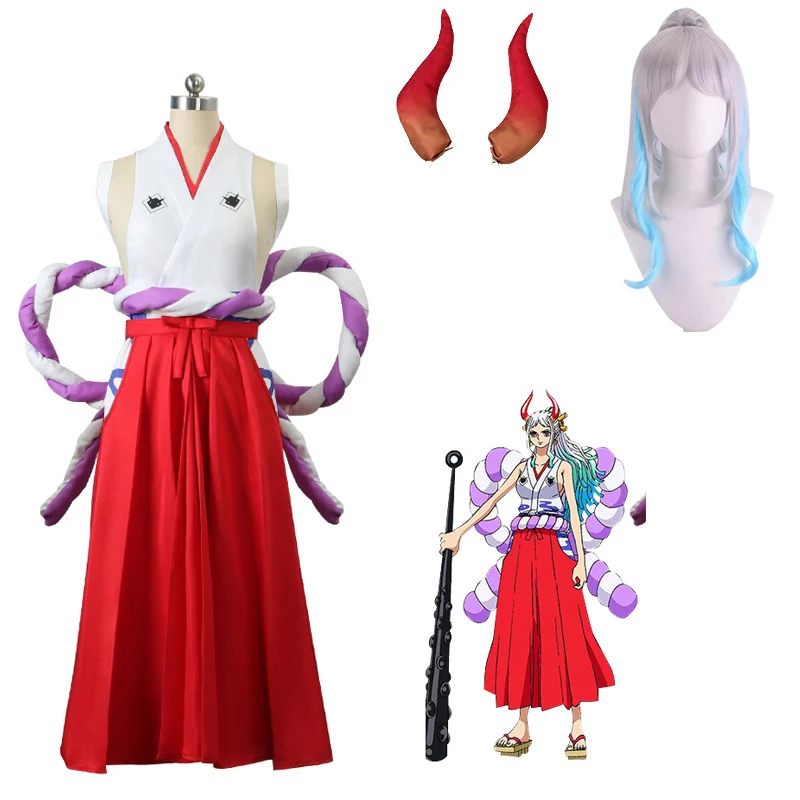 Japanese Anime Yamato Cosplay Costume Wig One Hakama Kendo Samurai Kimono Dress Women 6 Pieces Suit Carnival Party Clothes Set
Japanese Anime Yamato Cosplay Costume Wig One Hakama Kendo Samurai Kimono Dress Women 6 Pieces Suit Carnival Party Clothes Set