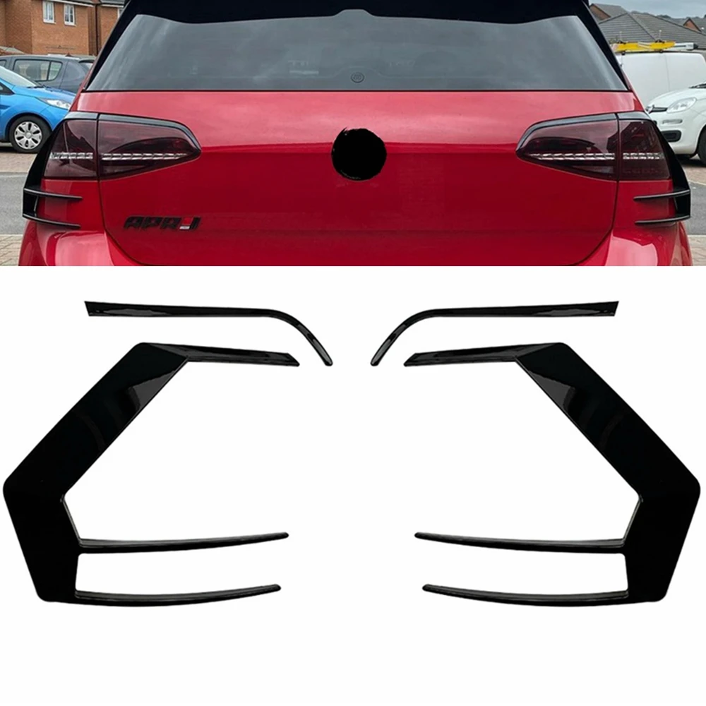 Car Tail Light Covers Trim Rear Lamp Cover Air Knife for Golf 7 2012-2015 R400 Car Styling Trim Cover Lamp Hoods
Car Tail Light Covers Trim Rear Lamp Cover Air Knife for Golf 7 2012-2015 R400 Car Styling Trim Cover Lamp Hoods
