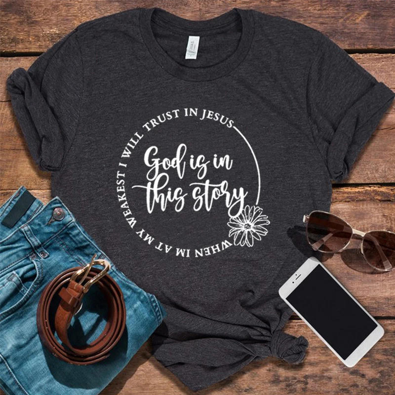 God Women Clothing Christian Shirt Short Sleeve Religious Shirt Inspirational Shirt Christian Shirt Bible Shirt for Women
God Women Clothing Christian Shirt Short Sleeve Religious Shirt Inspirational Shirt Christian Shirt Bible Shirt for Women