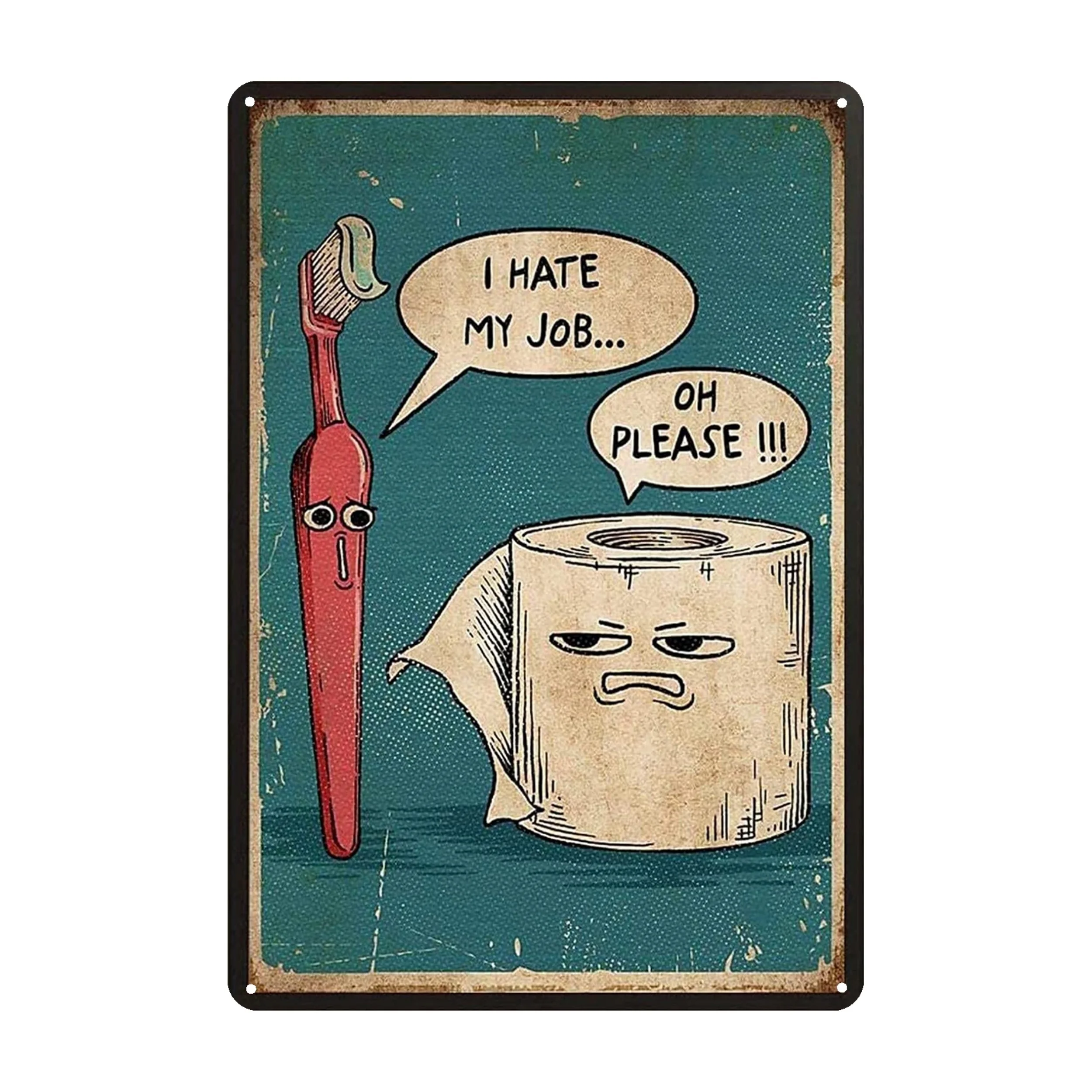 "I Hate My Job" Metal Tin Sign (8''x12''/20cm*30cm), Vintage Plaque Decor Wall Art, Wall Decor, Room Decor, Home Decor
"I Hate My Job" Metal Tin Sign (8''x12''/20cm*30cm), Vintage Plaque Decor Wall Art, Wall Decor, Room Decor, Home Decor