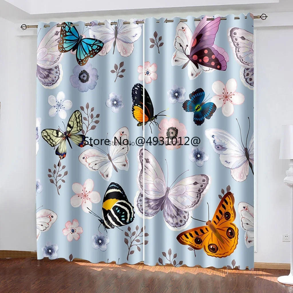 2023 3D Printing Colorful Butterfly Blackout Curtains for Living Room Window Drapes Bedroom Home Decoration Kids Gifts
2023 3D Printing Colorful Butterfly Blackout Curtains for Living Room Window Drapes Bedroom Home Decoration Kids Gifts
