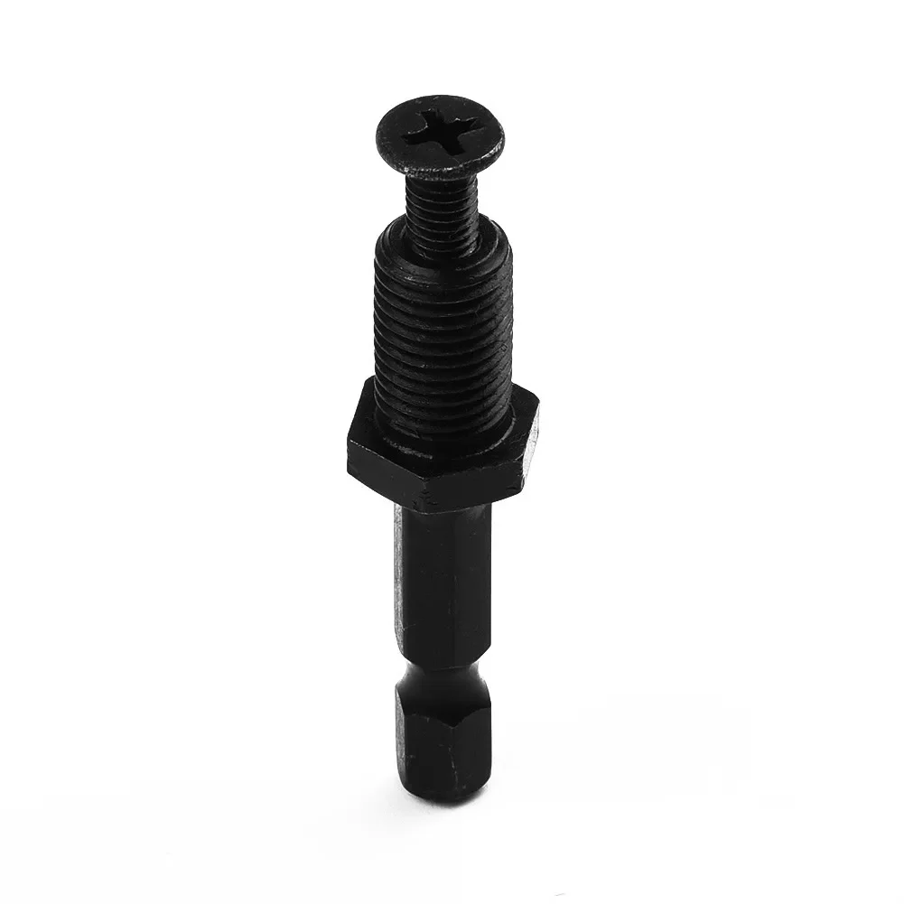 1pc Thread Screw For Drill Bit Chuck Adapter 1/4 In Hex Shank Drill Chuck Adapter 3/8"-24UNF Black Keyless Chuck Locking Steel
1pc Thread Screw For Drill Bit Chuck Adapter 1/4 In Hex Shank Drill Chuck Adapter 3/8"-24UNF Black Keyless Chuck Locking Steel